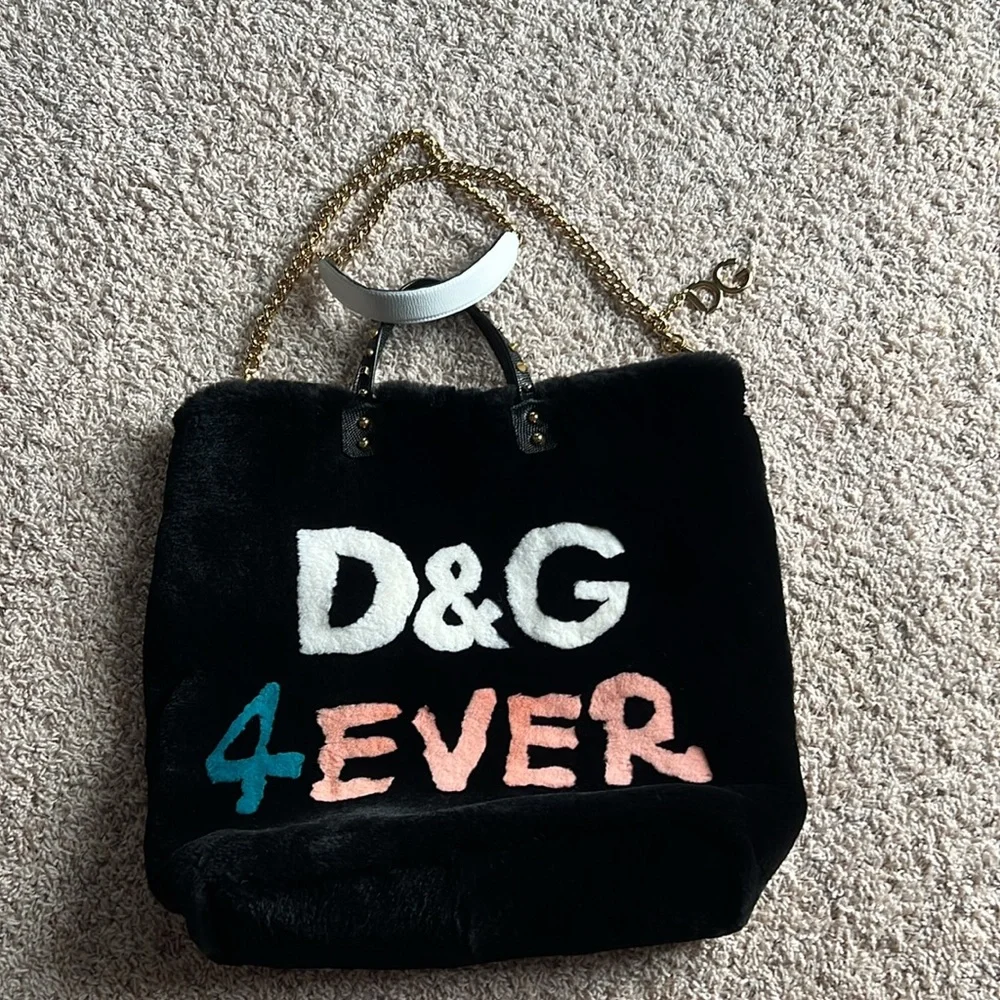 Dolce & Gabbana Beatrice Fur Tote - Picture 3 of 12